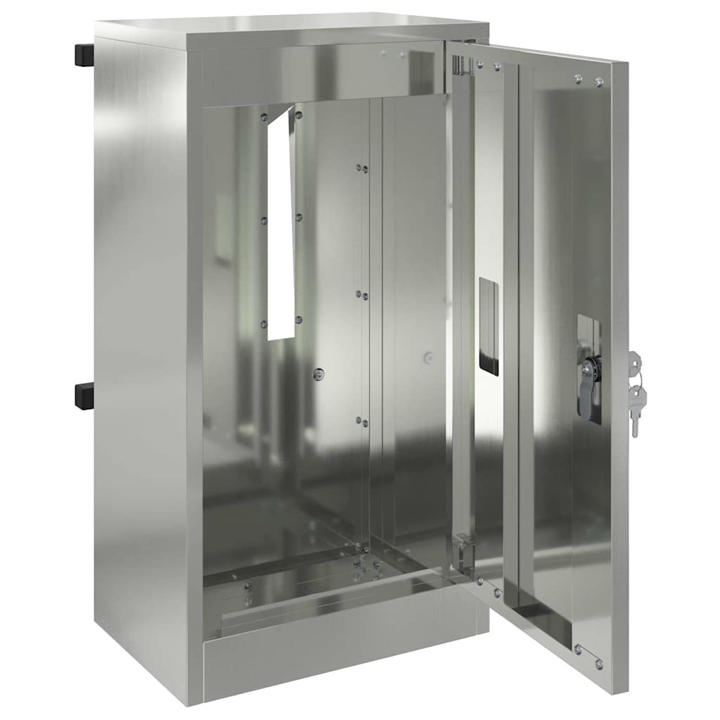 cassetta postalepastkastei Nero 30 x 23 x 55 cm Acciaio zincato 874952