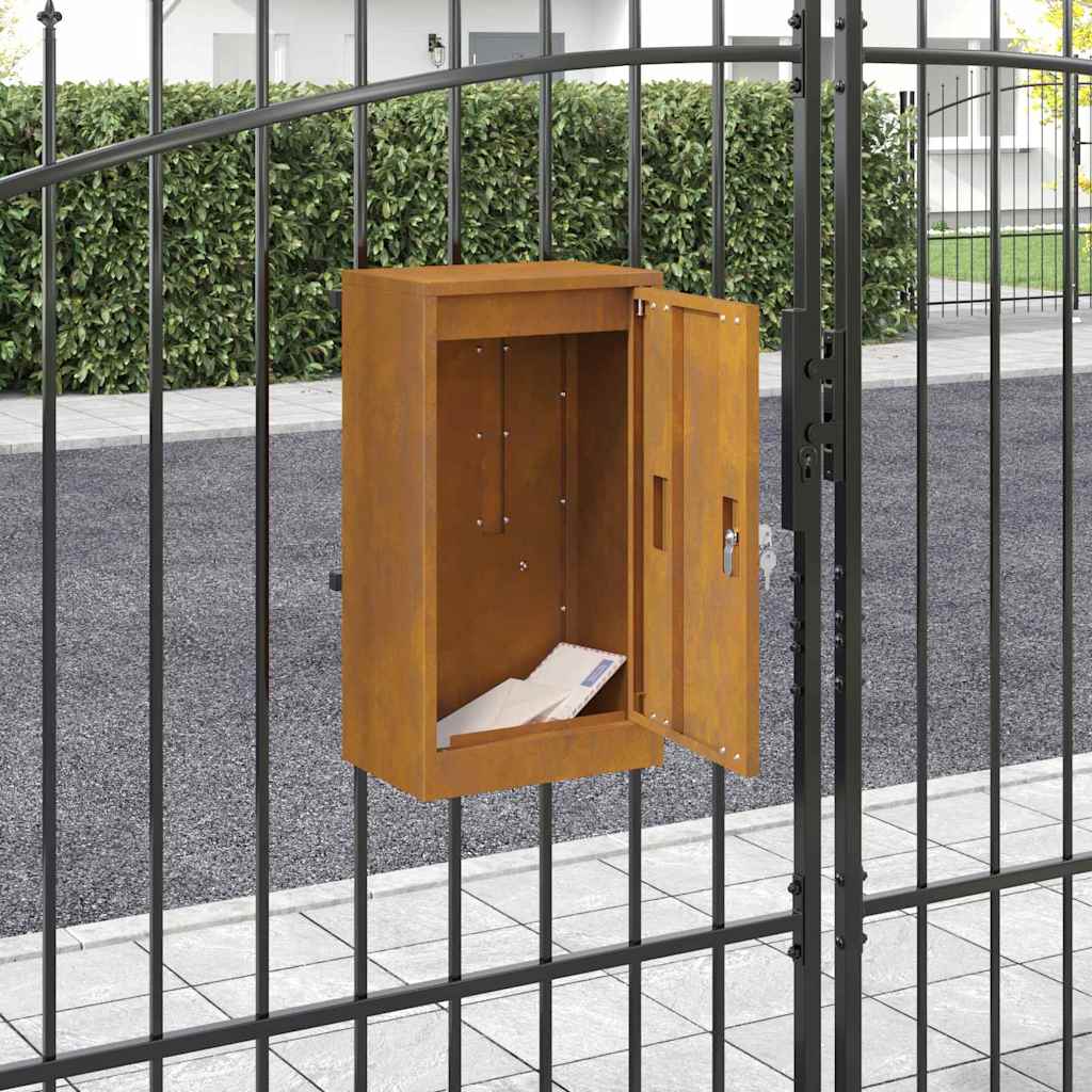 cassetta postalepastkastei Ruggine 30 x 23 x 55 cm 874953