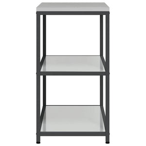 vidaXL Mensola per il deposito in cucina Argento Acciaio zincato