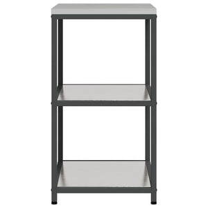 vidaXL Mensola per il deposito in cucina Argento Acciaio inossidabile