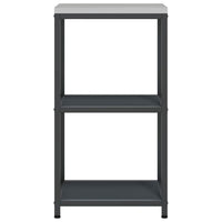 Mensola per il deposito in cucina Antracite Acciaio 874970