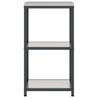 vidaXL Mensola per il deposito in cucina Argento Acciaio inossidabile