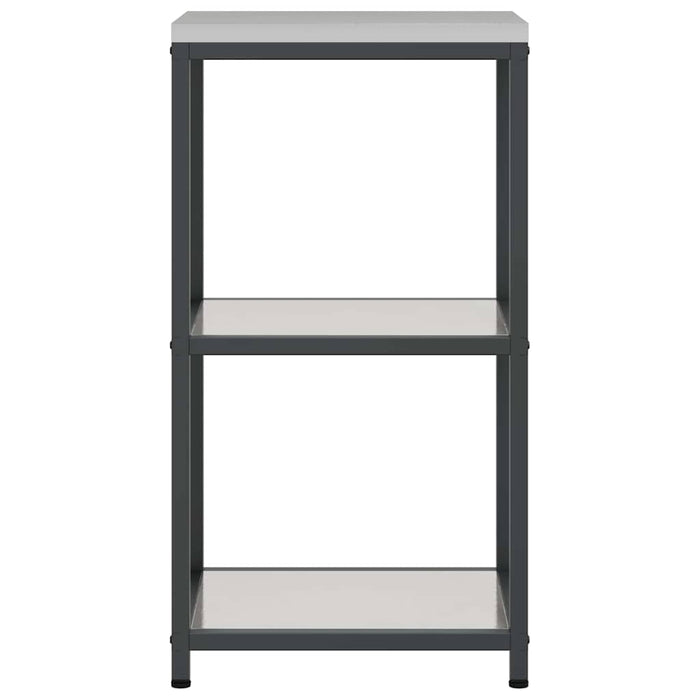 Mensola per il deposito in cucina Argento Acciaio inossidabile 874972