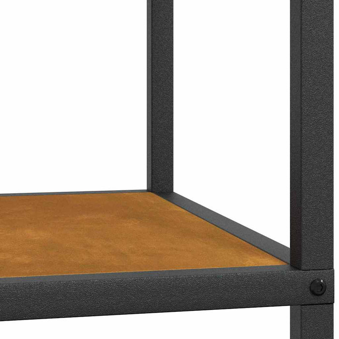 vidaXL Mensola per il deposito in cucina con lo scaffale Ruggine