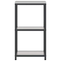 vidaXL Mensola per il deposito in cucina Argento Acciaio inossidabile