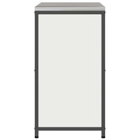 Armadietto per Stoccaggio in Cucina con porta Bianco Acciaio 874983