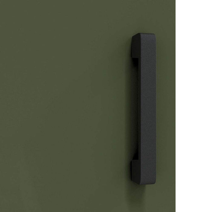 vidaXL Armadietto per Stoccaggio in Cucina Verde oliva Acciaio