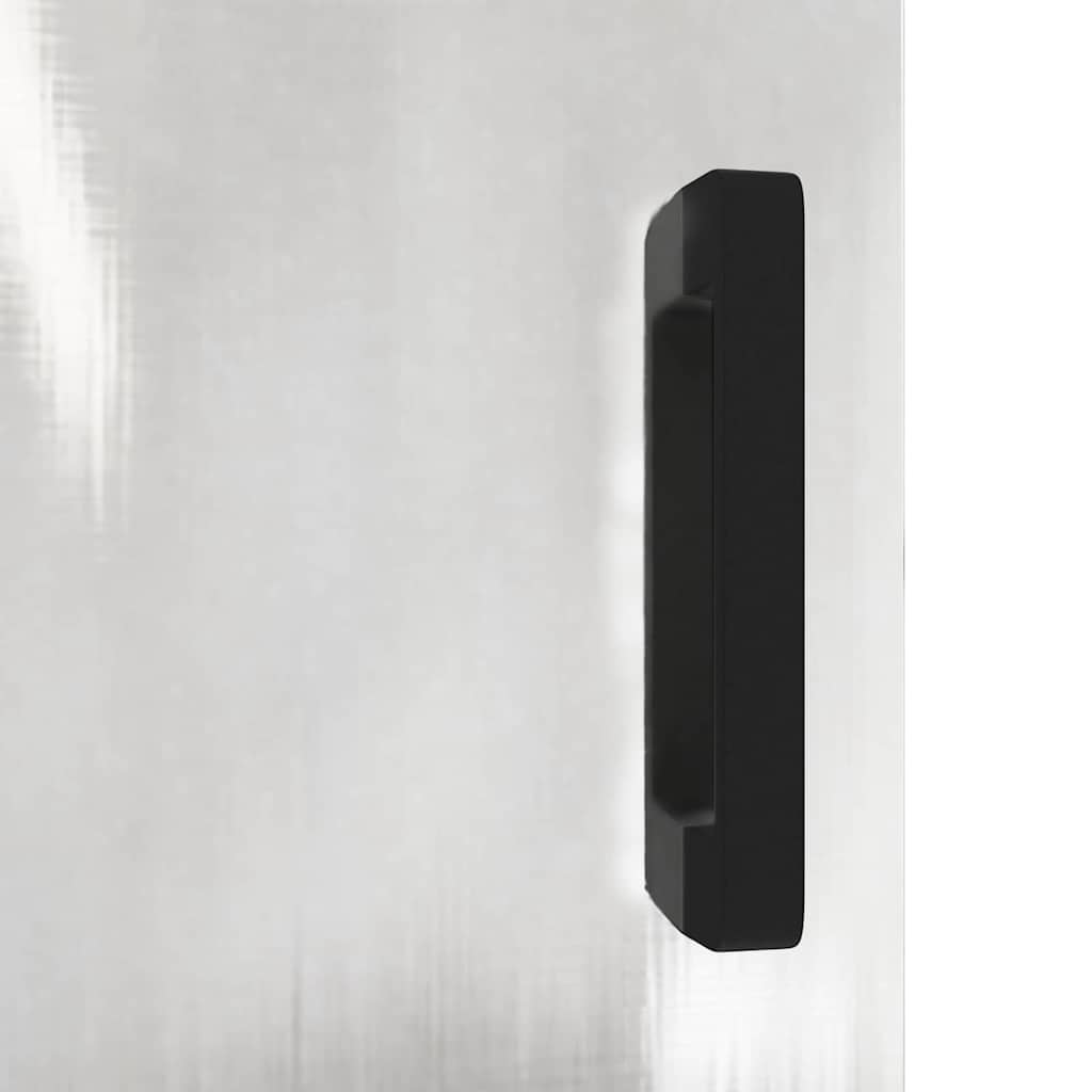 vidaXL Armadietto per Stoccaggio in Cucina con lo scaffale Argento