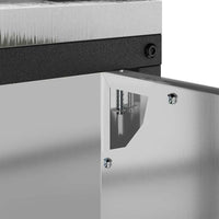 Armadietto per Stoccaggio in Cucina Argento Acciaio zincato 874994