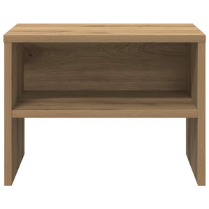 vidaXL Armadio da Notte rovere artigianale 40 x 40 x 30 cm
