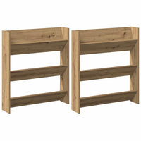 Armadi per scarpe da muro Altro 2 pcs rovere artigianale 875029