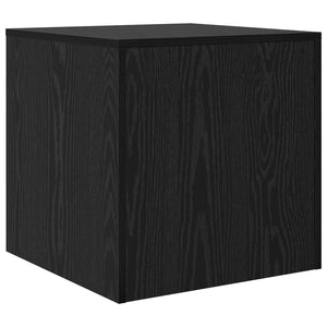 Tavolino da salotto 3 pcs Rovere Nero Legno multistrato 875034