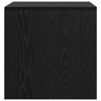 Tavolino da salotto 3 pcs Rovere Nero Legno multistrato 875034