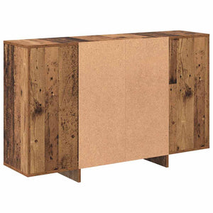 vidaXL Credenza Legno vecchio 120 x 30 x 75 cm Legno multistrato