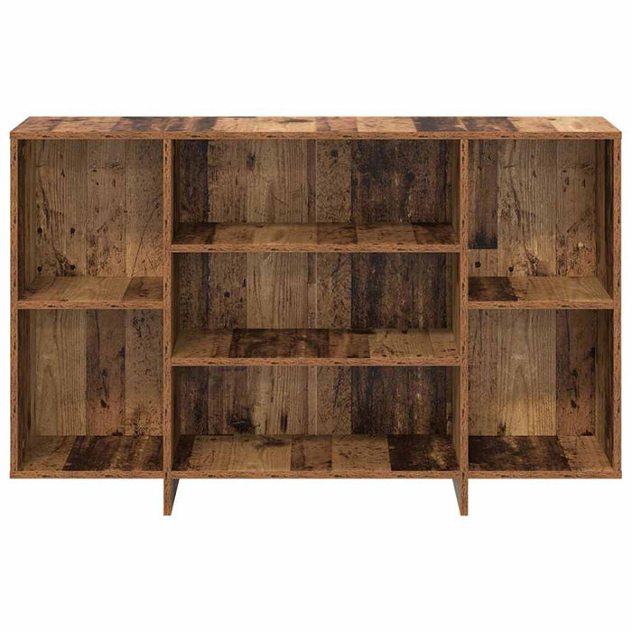 vidaXL Credenza Legno vecchio 120 x 30 x 75 cm Legno multistrato