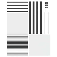 vidaXL Porta Interna Nero 76 x 201.5 cm Vetro temperato, Alluminio