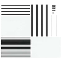 Porta Interna Nero 102.5 x 201.5 cm Vetro temperato e alluminio 42012456