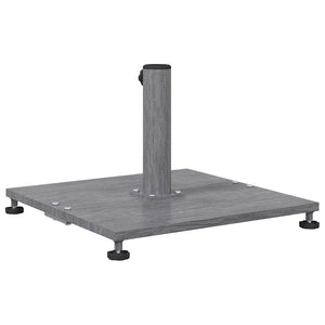 vidaXL Base per Ombrello da Esterno Aspetto legno grigio scuro