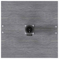 Basi per ombrelli da esterno Legno scuro 45 x 45 x 31 cm 42009945