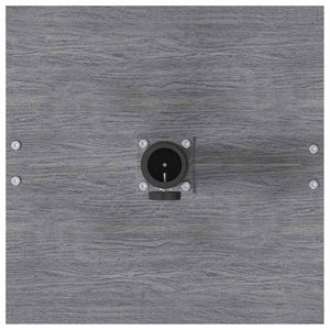 Basi per ombrelli da esterno Legno scuro 45 x 45 x 31 cm 42009945