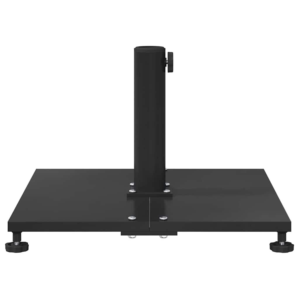 Basi per ombrelli da esterno Nero 45 x 45 x 31 cm Acciaio 42009946