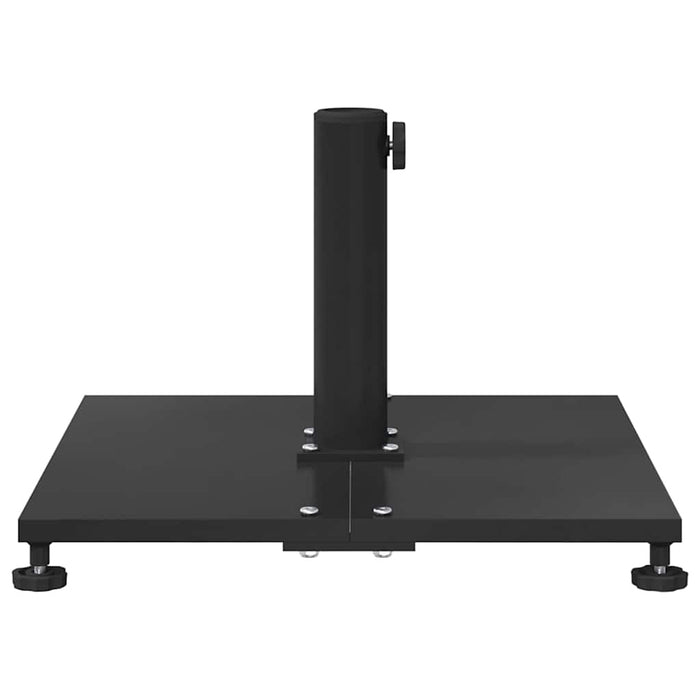 Basi per ombrelli da esterno Nero 45 x 45 x 31 cm Acciaio 42009946