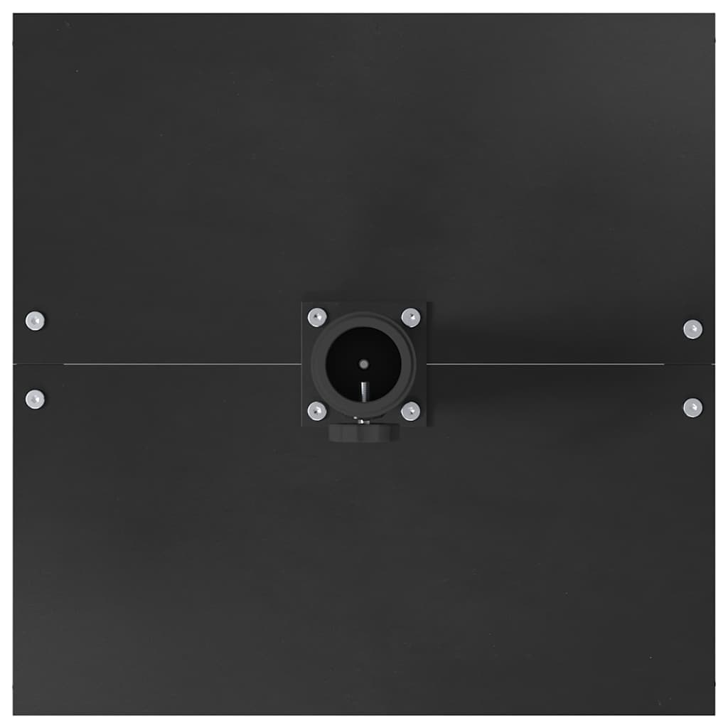 Basi per ombrelli da esterno Nero 45 x 45 x 31 cm Acciaio 42009946