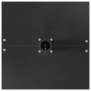 Basi per ombrelli da esterno Nero 45 x 45 x 31 cm Acciaio 42009946