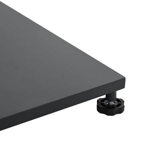 vidaXL Base per Ombrello da Esterno Grigio scuro 45 x 45 x 31 cm