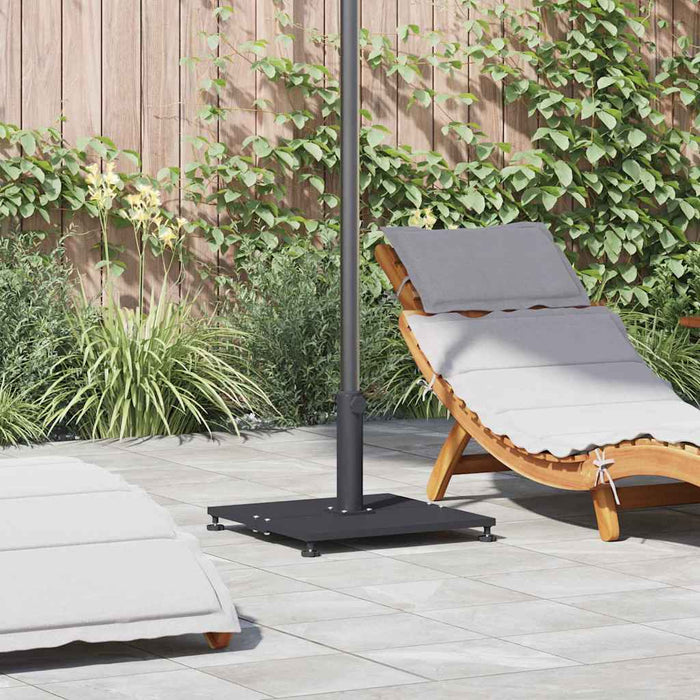 Basi per ombrelli da esterno Grigio scuro 45 x 45 x 31 cm 42009947