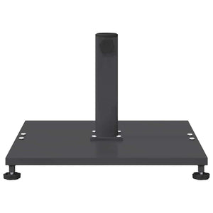 vidaXL Base per Ombrello da Esterno Grigio scuro 45 x 45 x 31 cm