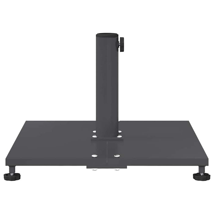 vidaXL Base per Ombrello da Esterno Grigio scuro 45 x 45 x 31 cm