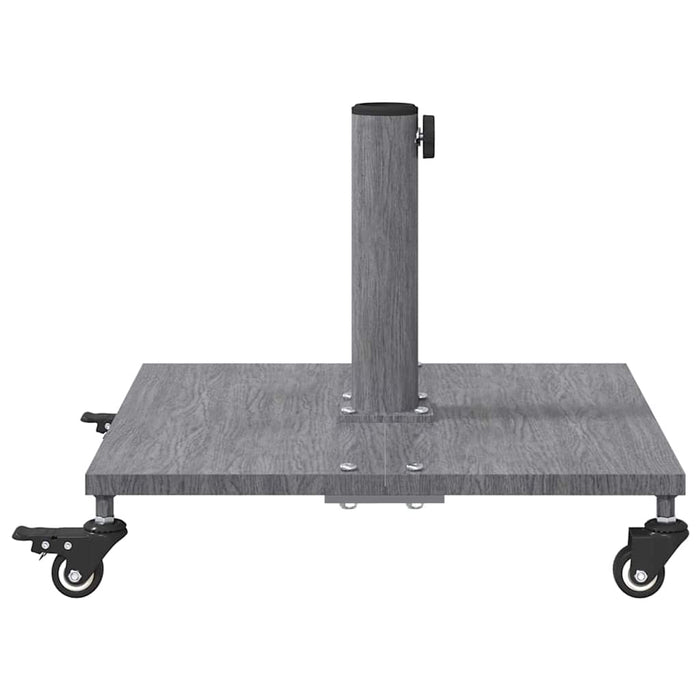 Basi per ombrelli da esterno Legno scuro 45 x 45 x 31.5 cm 42009948