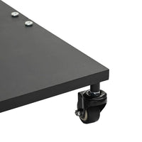 vidaXL Base per Ombrello da Esterno Nero 45 x 45 x 31 cm Acciaio