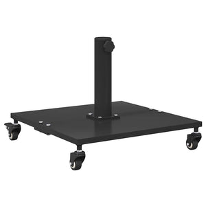 Basi per ombrelli da esterno Nero 45 x 45 x 31.5 cm Acciaio 42009949
