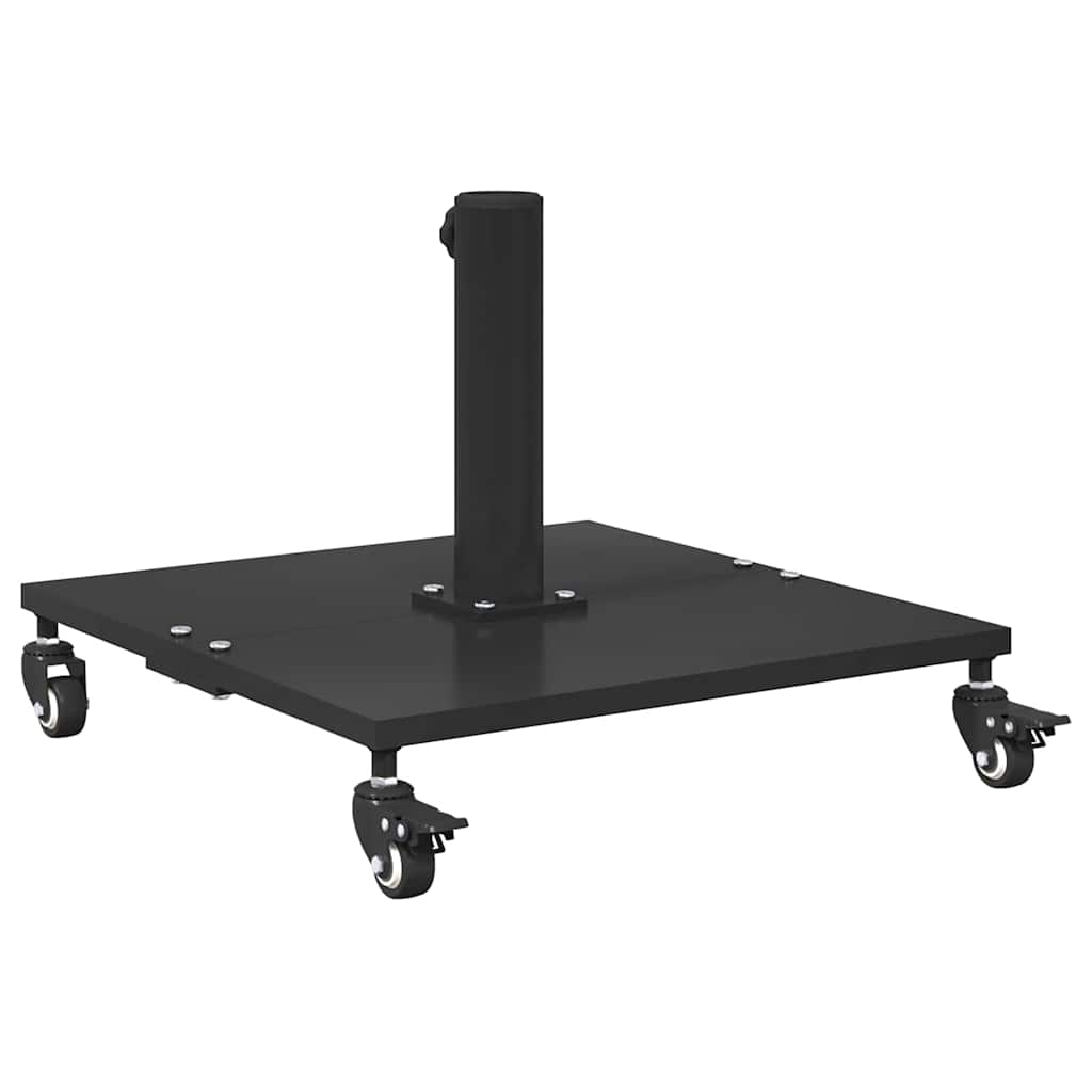 Basi per ombrelli da esterno Nero 45 x 45 x 31.5 cm Acciaio 42009949