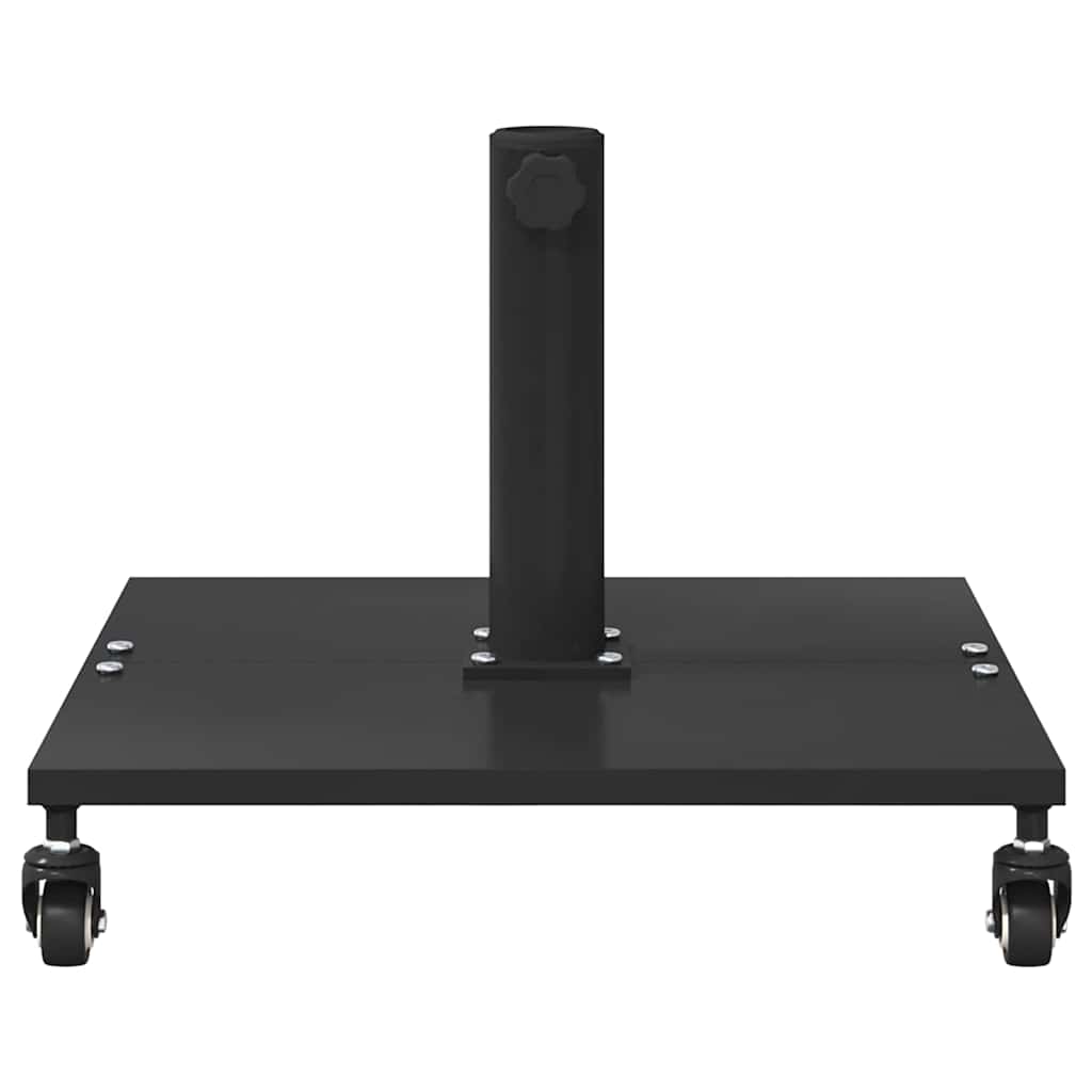 Basi per ombrelli da esterno Nero 45 x 45 x 31.5 cm Acciaio 42009949