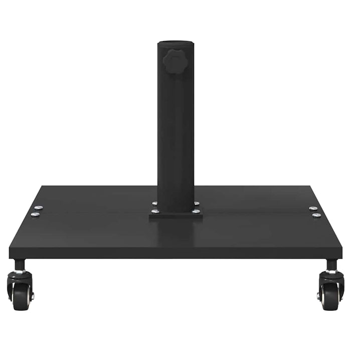 Basi per ombrelli da esterno Nero 45 x 45 x 31.5 cm Acciaio 42009949