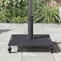 Base per Ombrello da Esterno Grigio scuro 45 x 45 x 31 cm 42009950