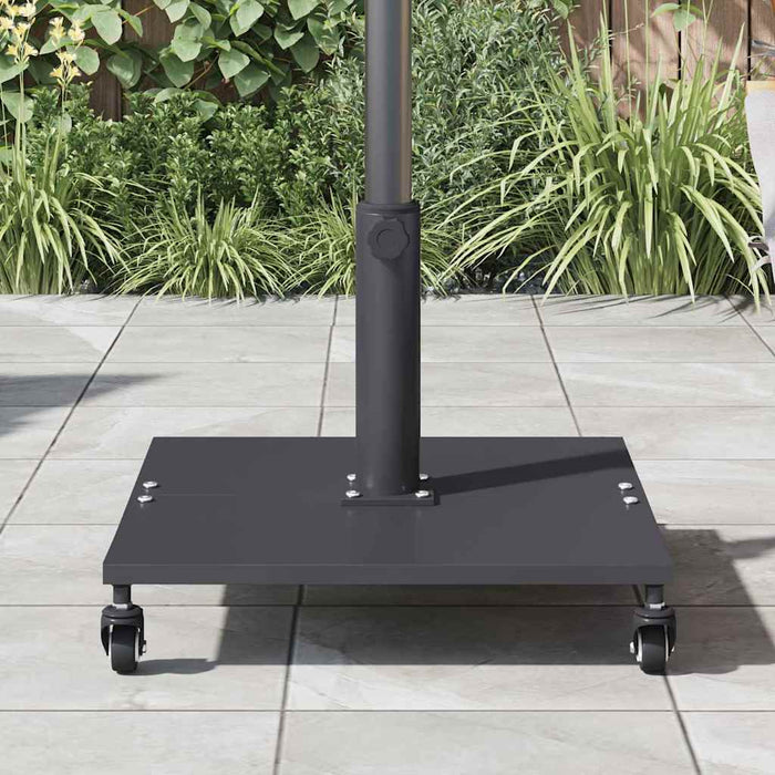 Base per Ombrello da Esterno Grigio scuro 45 x 45 x 31 cm 42009950