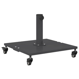 vidaXL Base per Ombrello da Esterno Grigio scuro 45 x 45 x 31 cm