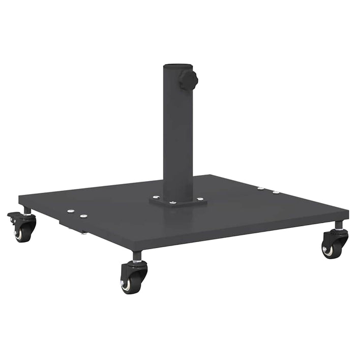 vidaXL Base per Ombrello da Esterno Grigio scuro 45 x 45 x 31 cm