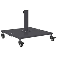vidaXL Base per Ombrello da Esterno Grigio scuro 45 x 45 x 31 cm