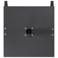 vidaXL Base per Ombrello da Esterno Grigio scuro 45 x 45 x 31 cm