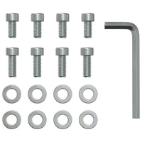 vidaXL Pedale Girevole Argento 22 x 14 x 6 cm Acciaio