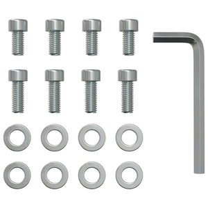 vidaXL Pedale Girevole Argento 22 x 14 x 6 cm Acciaio