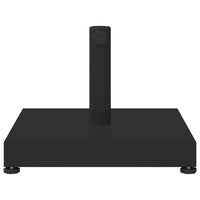 vidaXL Base per Ombrello da Esterno Regolabile Nero 45 x 45 x 31.5 cm