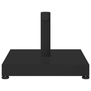 vidaXL Base per Ombrello da Esterno Regolabile Nero 45 x 45 x 31.5 cm