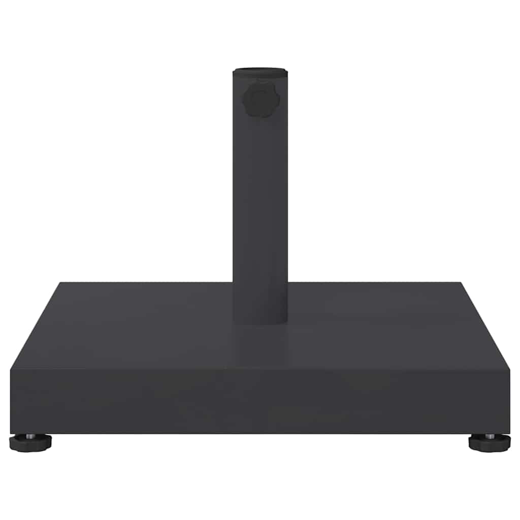 vidaXL Base per Ombrello da Esterno Grigio scuro 45 x 45 x 31.5 cm