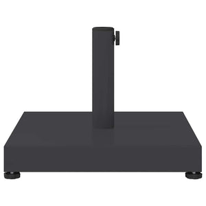 vidaXL Base per Ombrello da Esterno Grigio scuro 45 x 45 x 31.5 cm